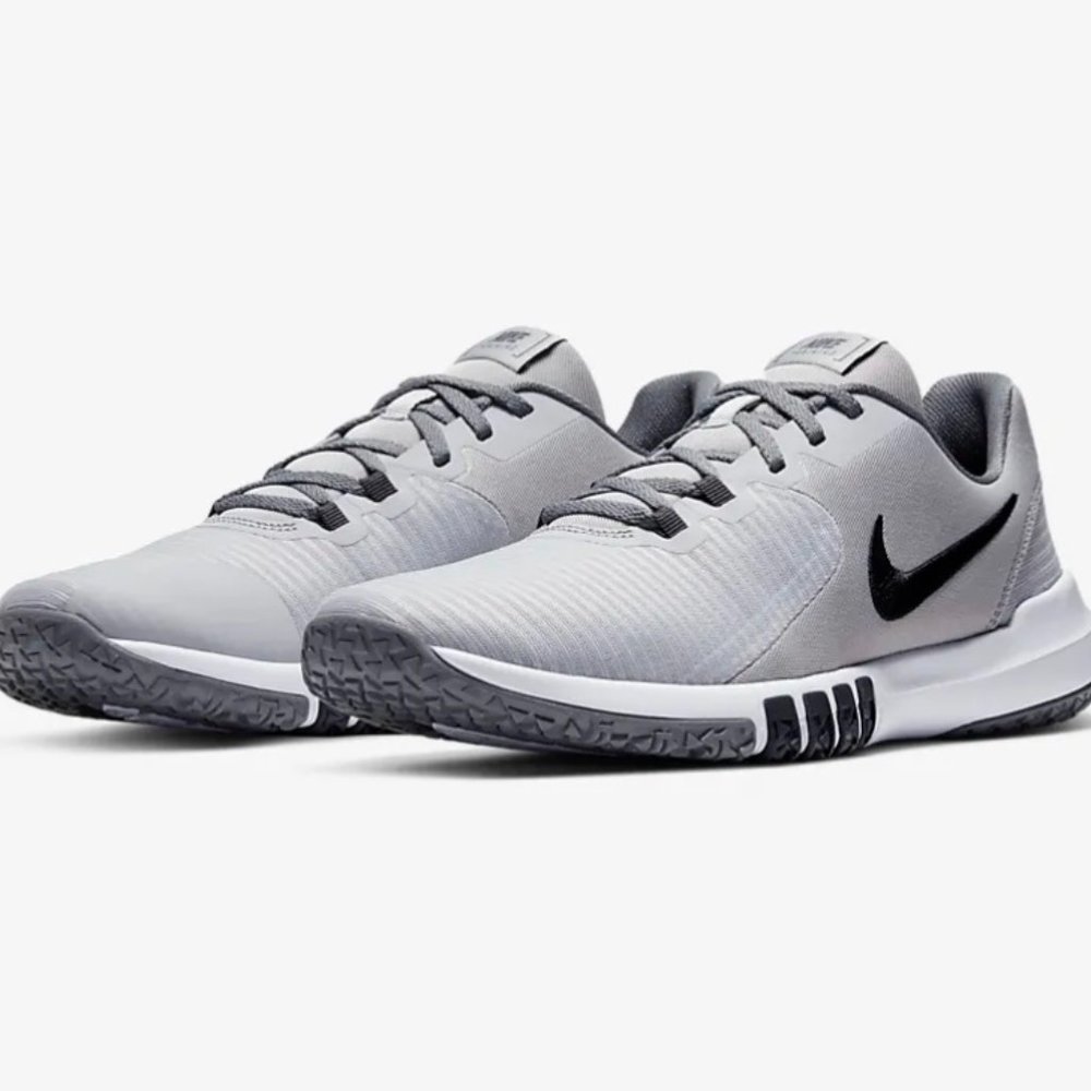 Nike Men's Flex Control Tr4 Cross Trainer Light Smoke Grey Shoes size 10.5-NIB